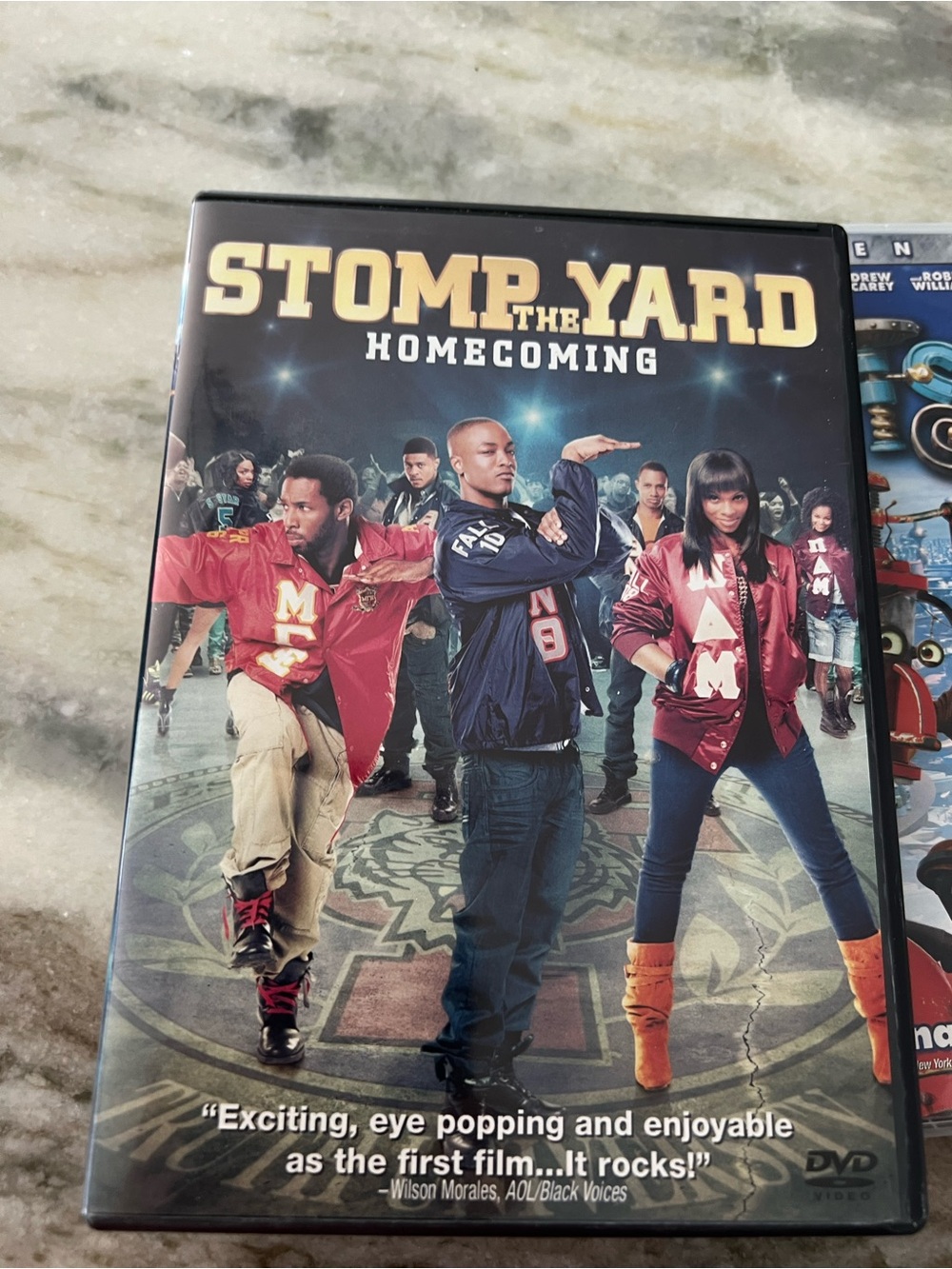 Stomp the Yard: Homecoming DVD - Black & Gold Cover